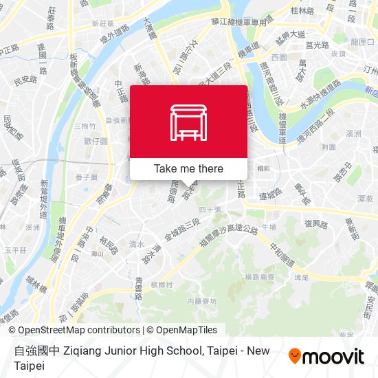 自強國中 Ziqiang Junior High School地圖