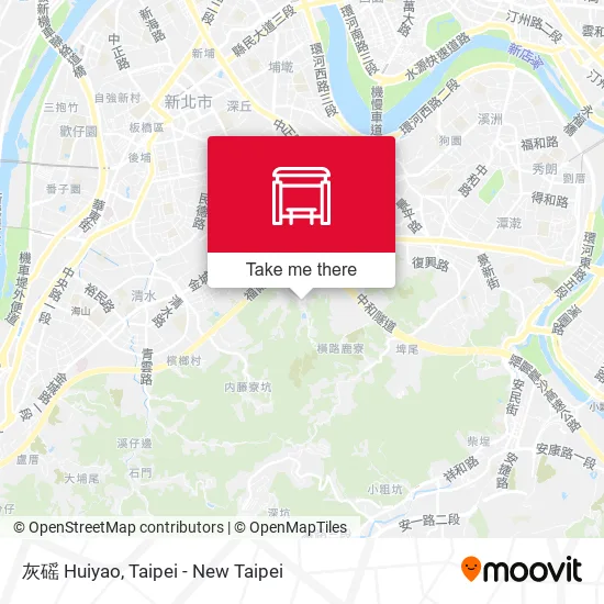灰磘 Huiyao map