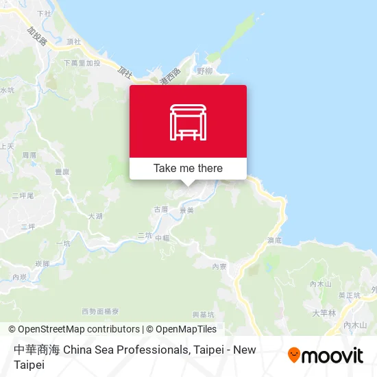 中華商海 China Sea Professionals map