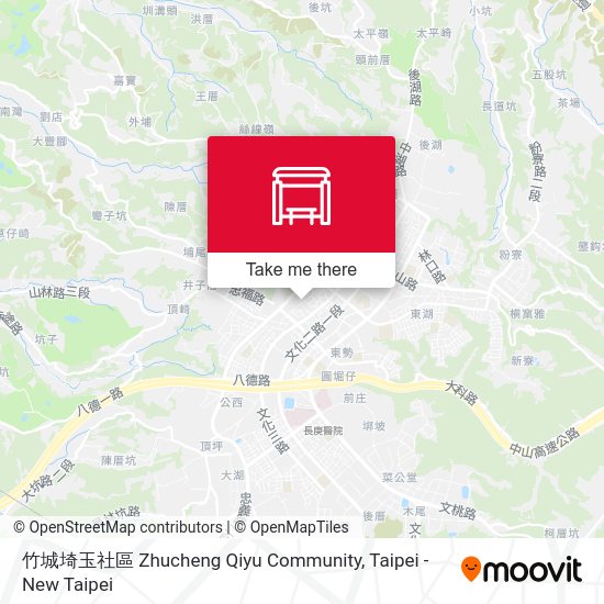 竹城埼玉社區 Zhucheng Qiyu Community map