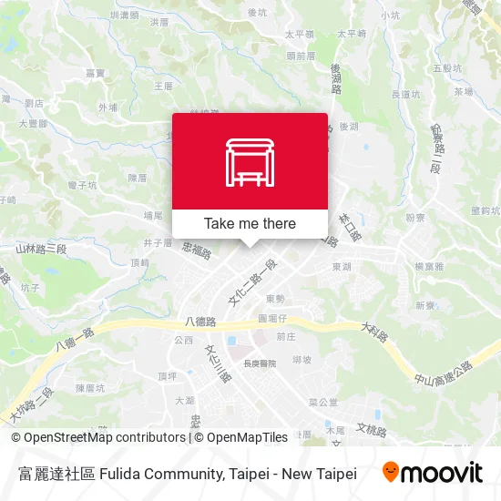 富麗達社區 Fulida Community map