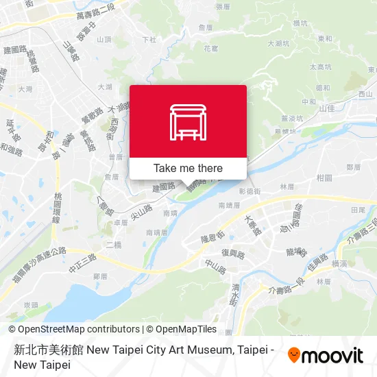 新北市美術館 New Taipei City Art Museum map