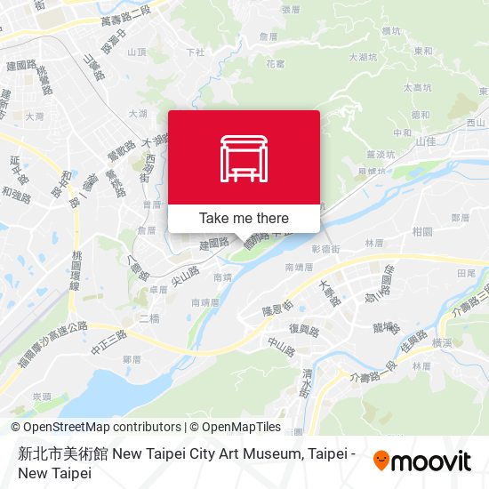 新北市美術館 New Taipei City Art Museum map