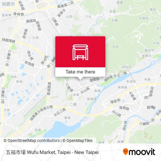 五福市場 Wufu Market map