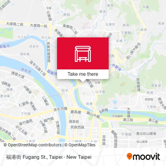 福港街 Fugang St. map