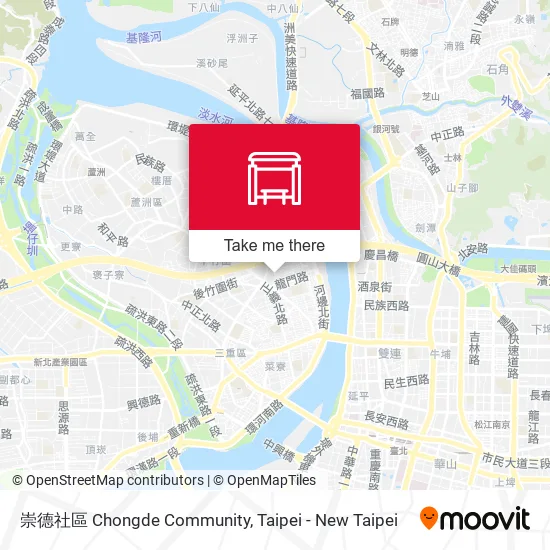 崇德社區 Chongde Community地圖