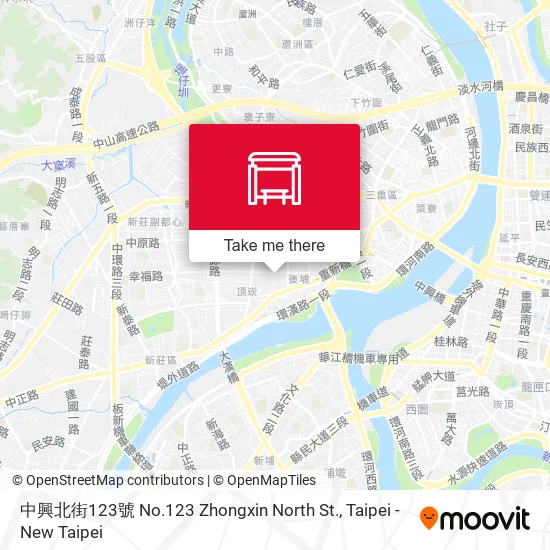 中興北街123號 No.123 Zhongxin North St. map