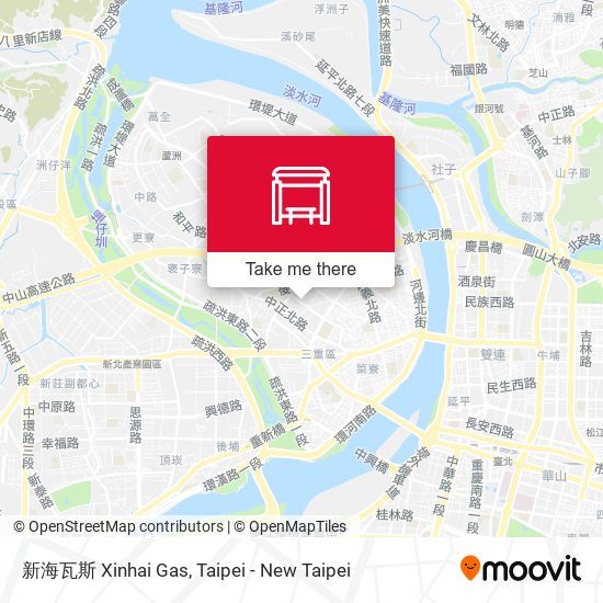 新海瓦斯 Xinhai Gas地圖