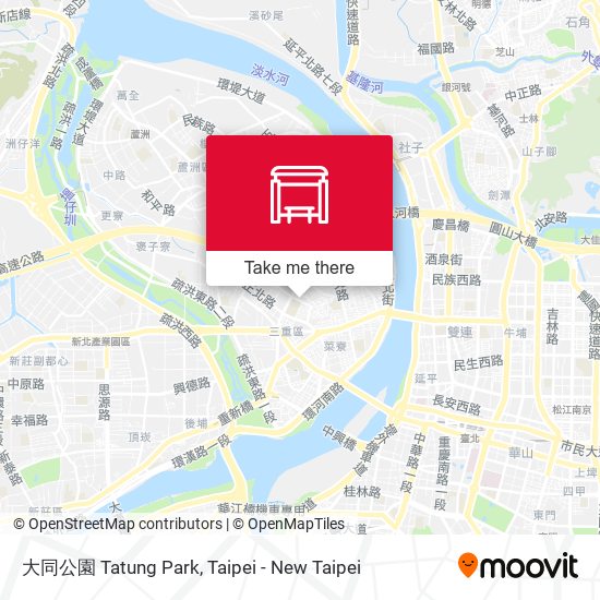 大同公園 Tatung Park map