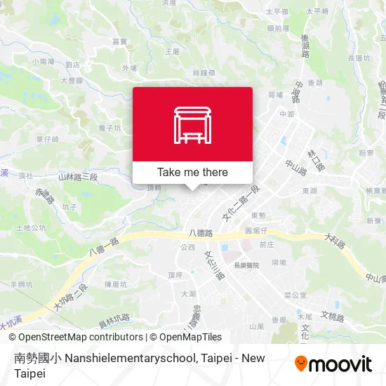 南勢國小 Nanshielementaryschool map