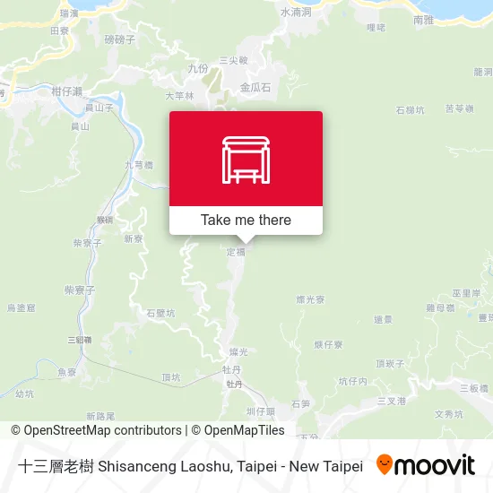 十三層老樹 Shisanceng Laoshu map