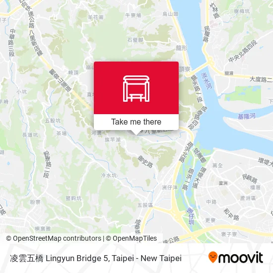 凌雲五橋 Lingyun Bridge 5地圖