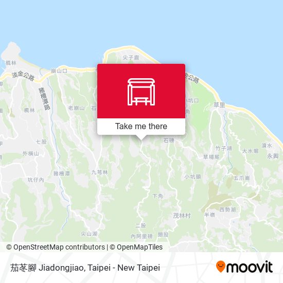 茄苳腳 Jiadongjiao map