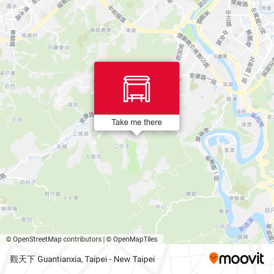 觀天下 Guantianxia map