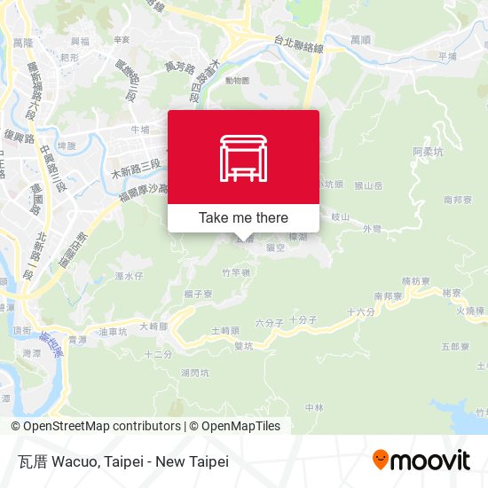 瓦厝 Wacuo map