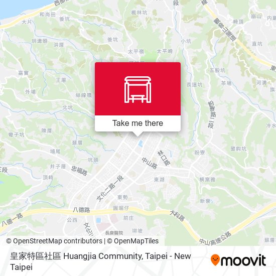 皇家特區社區 Huangjia Community map
