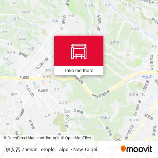鎮安宮 Zhenan Temple地圖