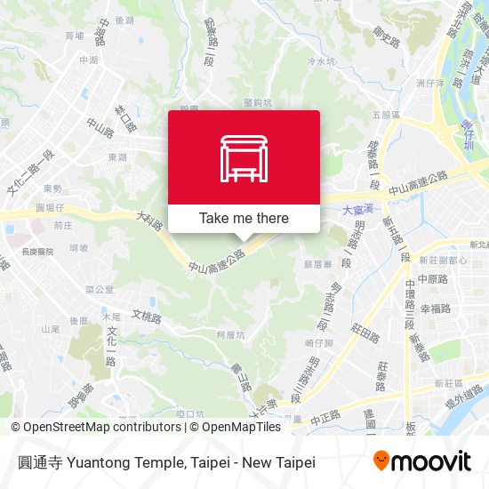 圓通寺 Yuantong Temple地圖