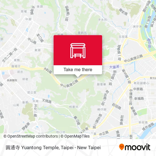 圓通寺 Yuantong Temple地圖