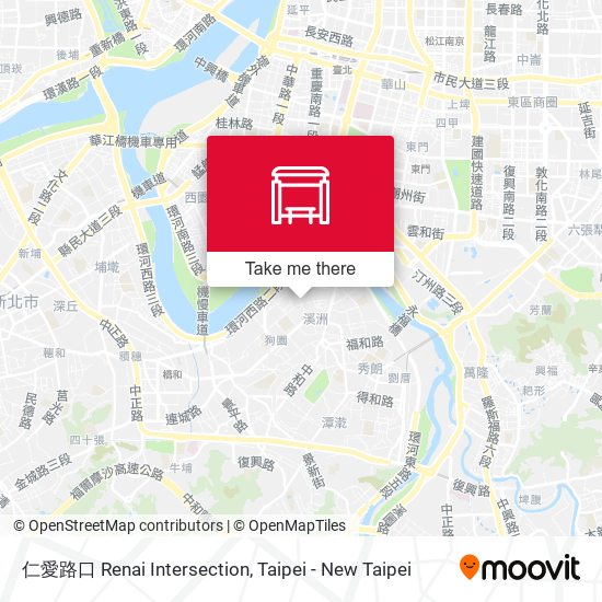 仁愛路口 Renai Intersection地圖