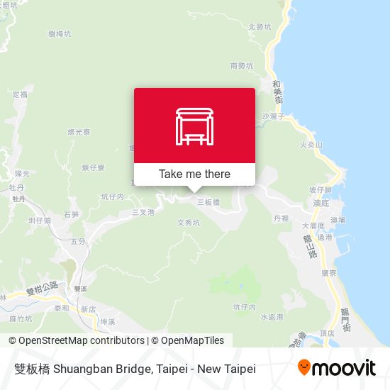 雙板橋 Shuangban Bridge map