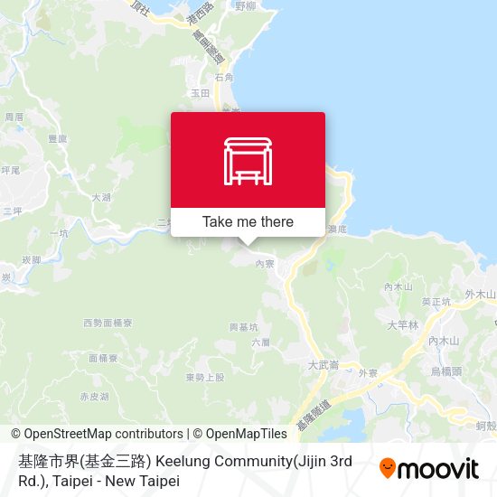 基隆市界(基金三路) Keelung Community(Jijin 3rd Rd.) map