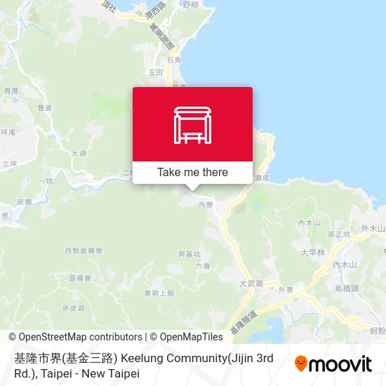 基隆市界(基金三路) Keelung Community(Jijin 3rd Rd.) map