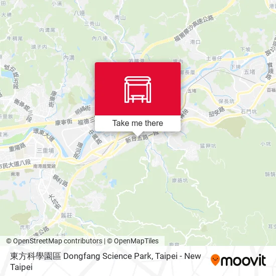 東方科學園區 Dongfang Science Park map