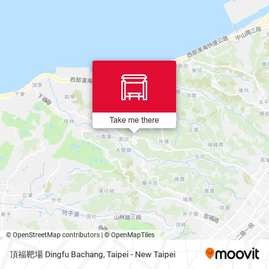 頂福靶場 Dingfu Bachang map