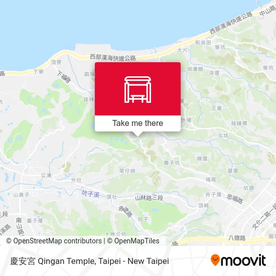 慶安宮 Qingan Temple map