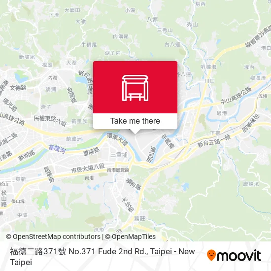 福德二路371號 No.371 Fude 2nd Rd.地圖