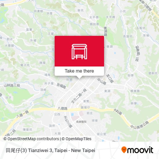 田尾仔(3) Tianziwei 3 map