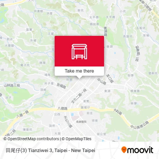 田尾仔(3) Tianziwei 3地圖