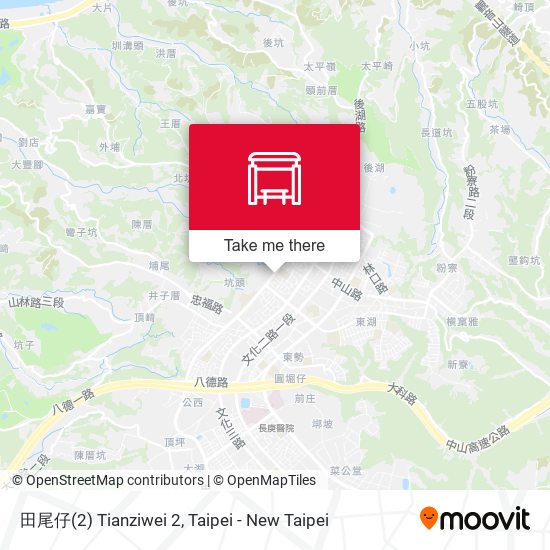 田尾仔(2) Tianziwei 2 map