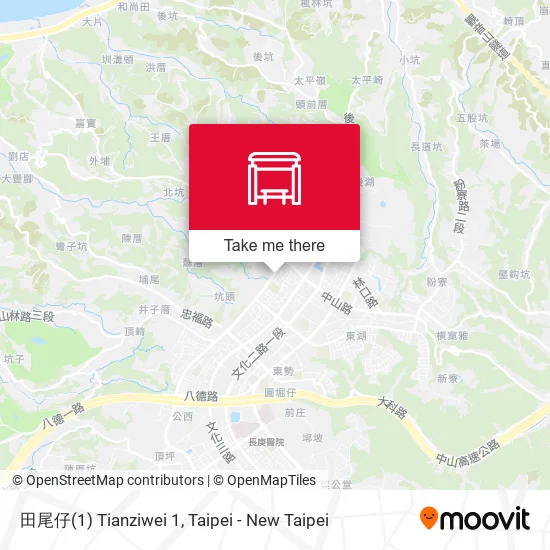 田尾仔(1) Tianziwei 1 map