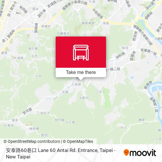 安泰路60巷口 Lane 60 Antai Rd. Entrance地圖