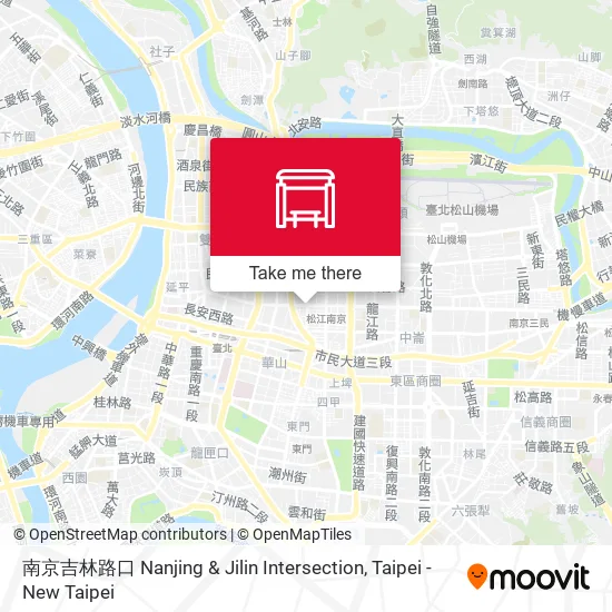 南京吉林路口 Nanjing & Jilin Intersection map