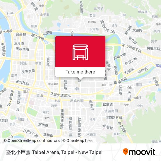 臺北小巨蛋 Taipei Arena map