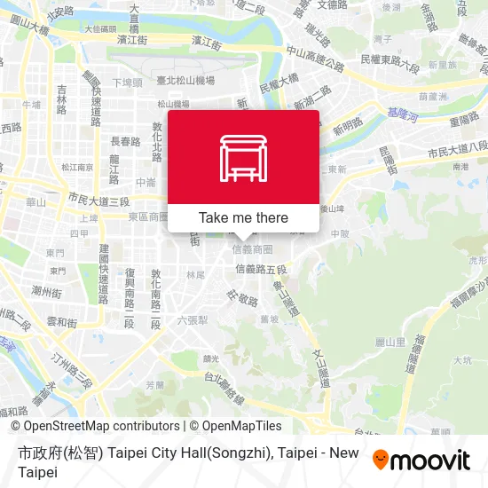 市政府(松智) Taipei City Hall(Songzhi) map