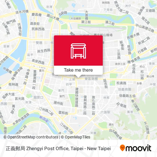 正義郵局 Zhengyi Post Office地圖