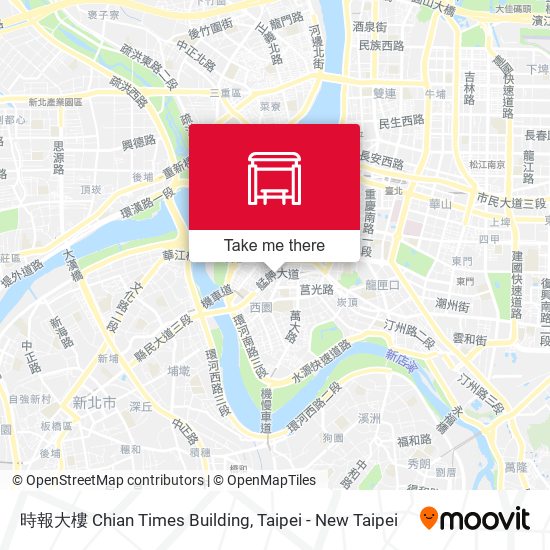 時報大樓 Chian Times Building map