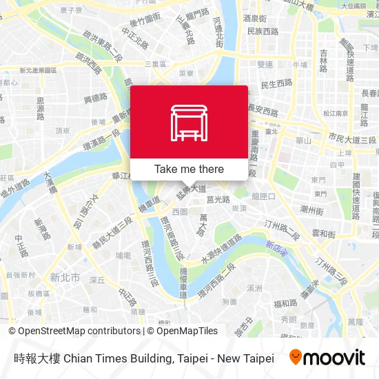時報大樓 Chian Times Building map