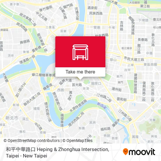 和平中華路口 Heping & Zhonghua Intersection地圖