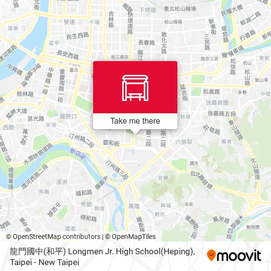 龍門國中(和平) Longmen Jr. High School(Heping)地圖