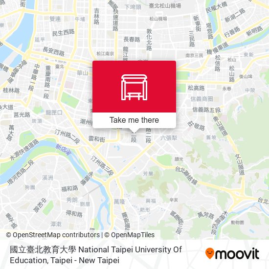 國立臺北教育大學 National Taipei University Of Education map