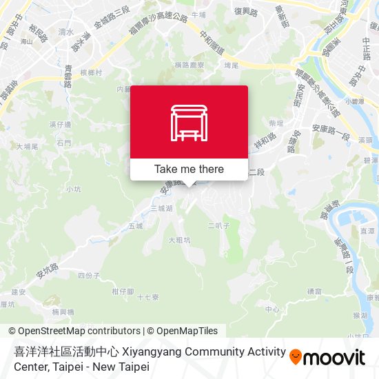 喜洋洋社區活動中心 Xiyangyang Community Activity Center地圖