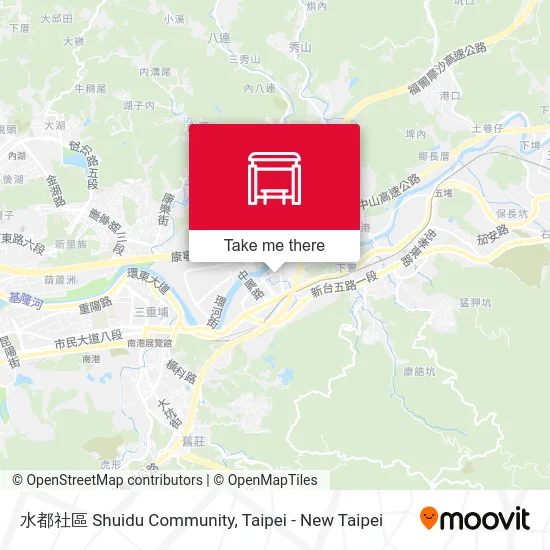 水都社區 Shuidu Community map