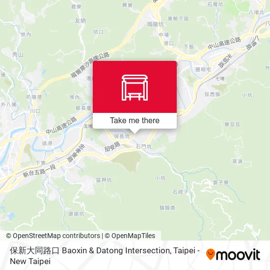 保新大同路口 Baoxin & Datong Intersection地圖