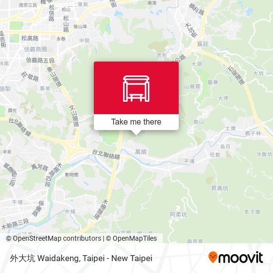 外大坑 Waidakeng地圖