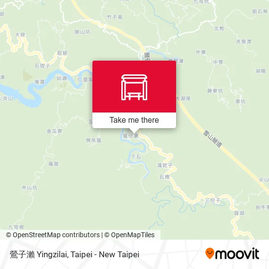 鶯子瀨 Yingzilai map